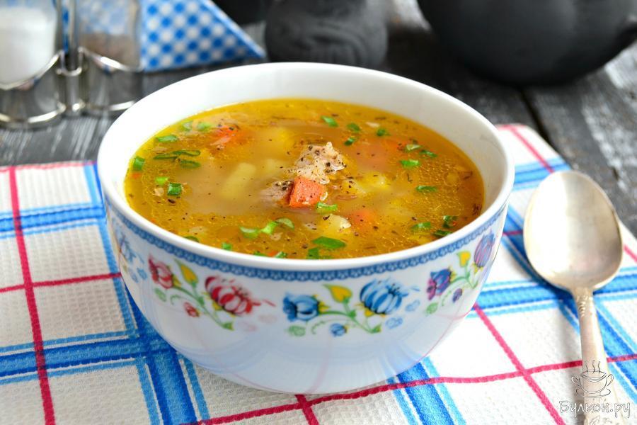 Гречневый Суп Со Свининой Фото